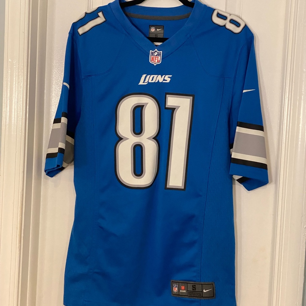 Detroit Lions Calvin Johnson #81 On Field Jersey
